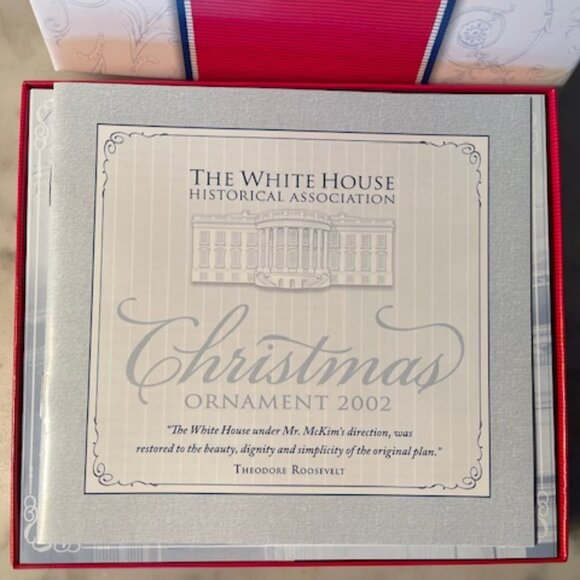 2002 White House Christmas Ornament The East Room in 1902 IOB - Picture 15 of 16